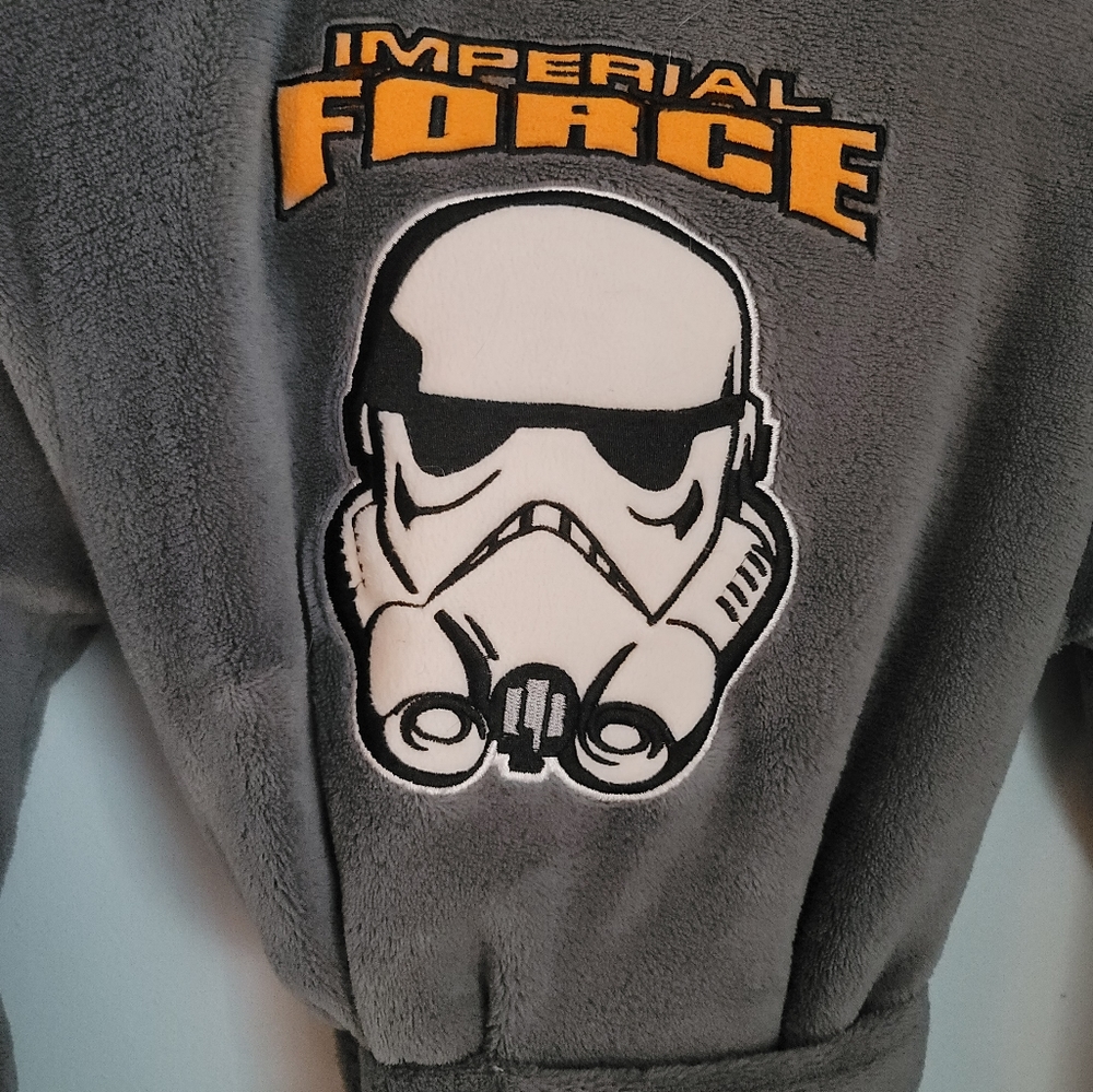 Disney Star Wars gray bathrobe Rebels storm clone troopers Imperial Force